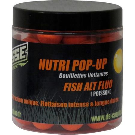Boilie Schwimmend Deesse Nutri Pop Up Fish Alt Fluo Orange