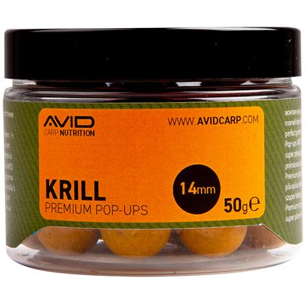 Boilies Flutuantes Avid Carp Premium Pop-Ups
