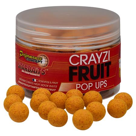 Boilies Flutuantes Starbaits Performance Concept Crayzi Fruit Pop Up