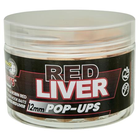 BOILIES FLUTUANTES STARBAITS PERFORMANCE CONCEPT RED LIVER POP UP