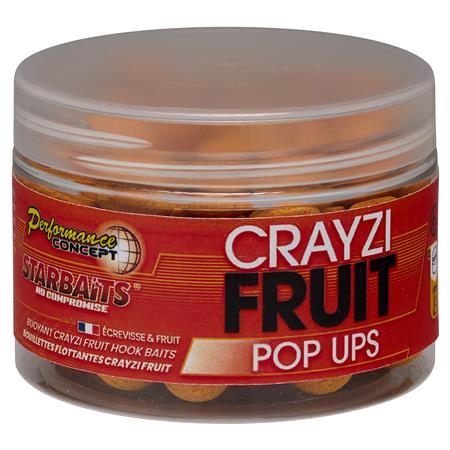 BOILIES GALLEGGIANTE STARBAITS PERFORMANCE CONCEPT CRAYZI FRUIT POP UP