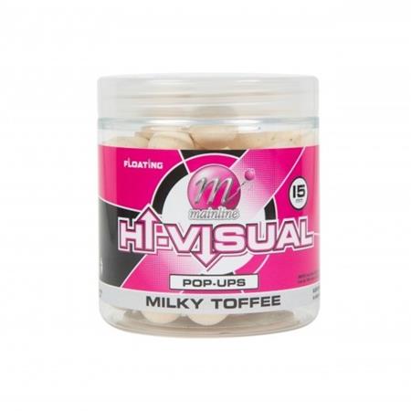 BOILIES  SCHWIMMEND MAINLINE HI VISUAL POP UPS