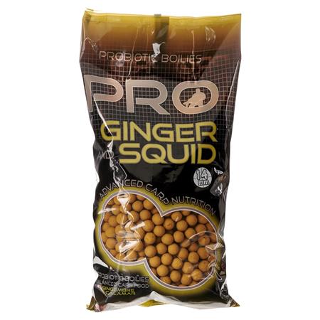 BOILIES STARBAITS PROBIOTIC PRO GINGER SQUID BOILIES