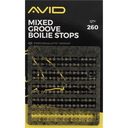 Boilies Stopper Avid Carp Mixed Groove Boilie Stops
