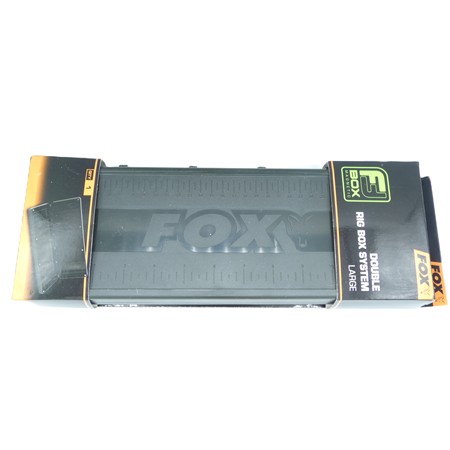 Boîte À Bas De Ligne Fox F-Box Magnetic Double Rig Box System - Large