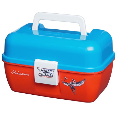Boîte De Pêche Shakespeare Marvel Captain America Tacklebox
