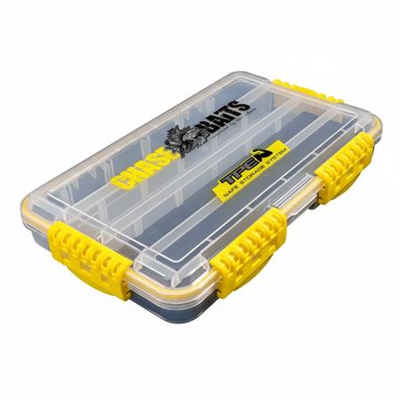 Boks Chasebaits Tackle Tray Large Yellow Fixed