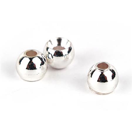 Bola - Silver Textreme Tungsten Beads - Silver