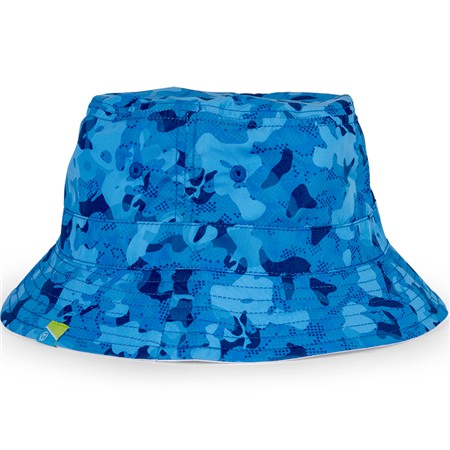 Bøllehat Preston Innovations Bucket Hat Vendbar - Blå/Hvid
