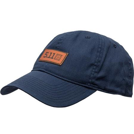 Boné 5.11 Leather Box Logo Cap-Pacific