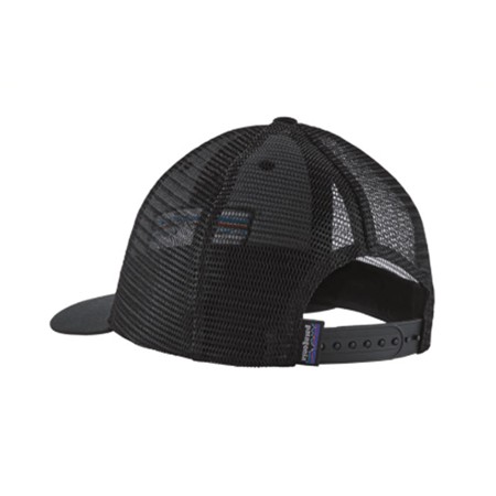 BONÉ - BLACK PATAGONIA P-6 LOGO LOPRO TRUCKER HAT - BLACK