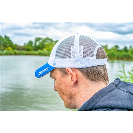 BONÉ HOMEM - AZUL/BRANCO PRESTON INNOVATIONS WHITE MESH CAP - BLEU/BLANC