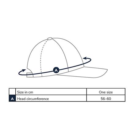 BONÉ HOMEM - AZUL/PRETO ADVENTER & FISHING BLUEFIN TREVALLY - BLEU/NOIR