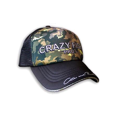 Boné Homem Crazy Fish Trucker Pro - Camo