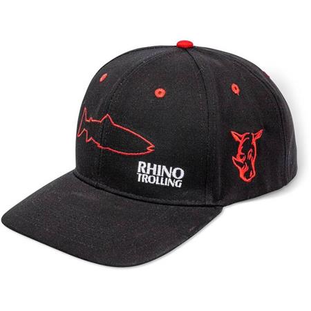 Boné Homem Rhino Trolling Cap Noir/Rouge