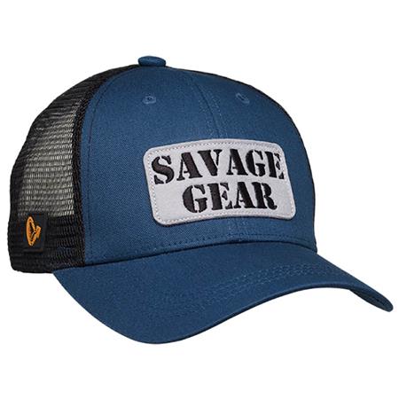 Boné Homem Savage Gear Logo Badge Azul