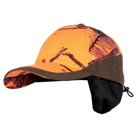 Boné Homem Somlys 906C Avec Cache Oreille - Camou Orange