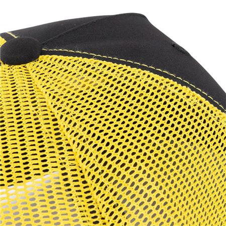BONÉ - PRETO/AMARELO BLACK CAT TRUCKER CAP - NOIR/JAUNE