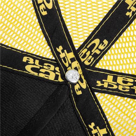 BONÉ - PRETO/AMARELO BLACK CAT TRUCKER CAP - NOIR/JAUNE