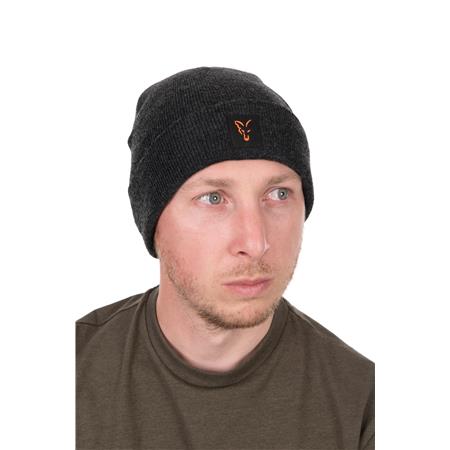 Bonnet Fox Collection Beanie - Noir