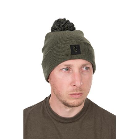 Bonnet Fox Collection Bobble Hat - Vert