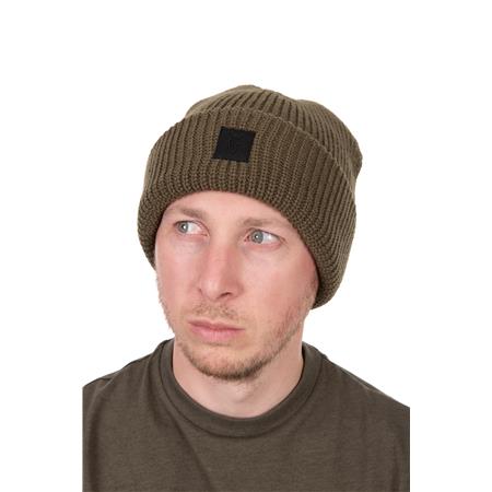 BONNET FOX MERINO BLEND BEANIE - OLIVE
