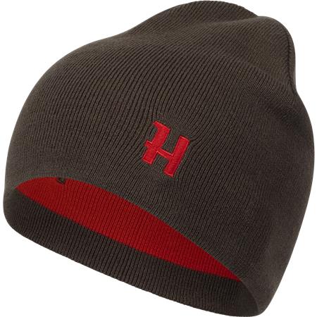 Bonnet Harkila Aspire Reversible - Shadow Brown/Red
