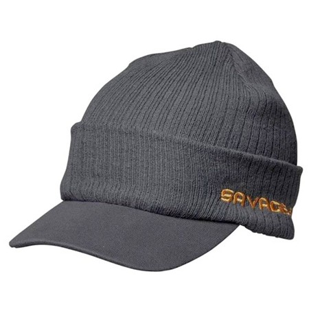 Bonnet Homme Savage Gear Peak Beanie - Gris