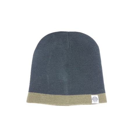 Bonnet Peche Pecheur.Com Réversible - Noir/Kaki - Unique
