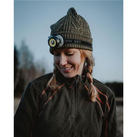 BONNET PINEWOOD KNITTED MELANGE - VERT