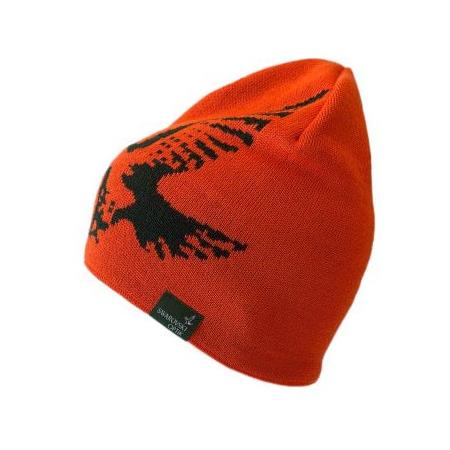 Bonnet Swarovski Hawk Warm Beanie - Orange