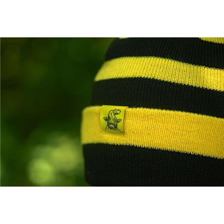 BONNY - NEGRO/AMARILLO BLACK CAT BOBBLE HAT - NOIR/JAUNE