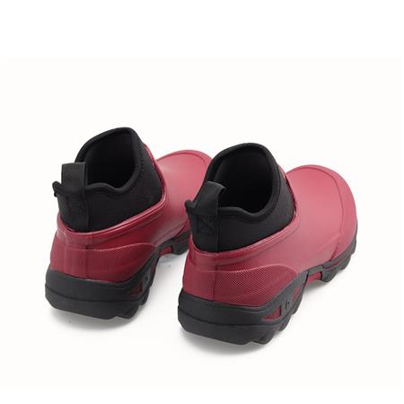 BOTAS DE CANO BAIXO PARA MULHER - AMEIXA ROUCHETTE CLEAN LADY - PRUNE