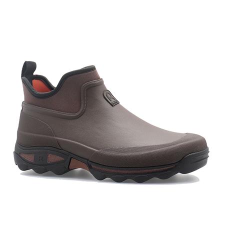 Botas De Cano Curto Homem - Castanho Rouchette Clean Land - Marron