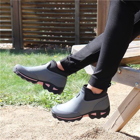 BOTAS DE CANO CURTO PARA MULHER - CINZA ROUCHETTE CLEAN LADY - GRIS