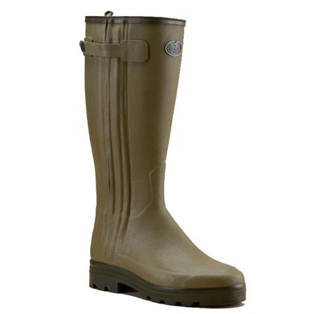 Botas Hombre Cazador Forradas De Neopreno - Verde Vierzon Le Chameau Doublées De Néoprène - Vert Vierzon