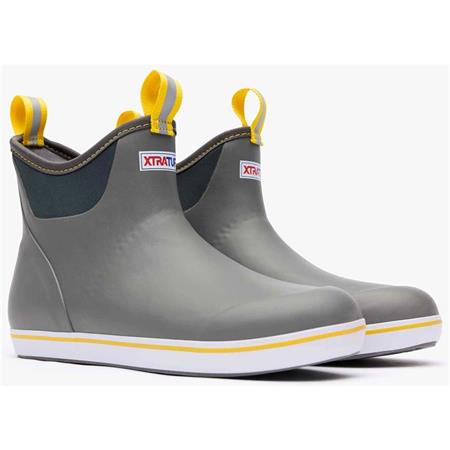 Botas Masculinas Xtratuf Ankle Deck Boot - Cinza/Amarelo