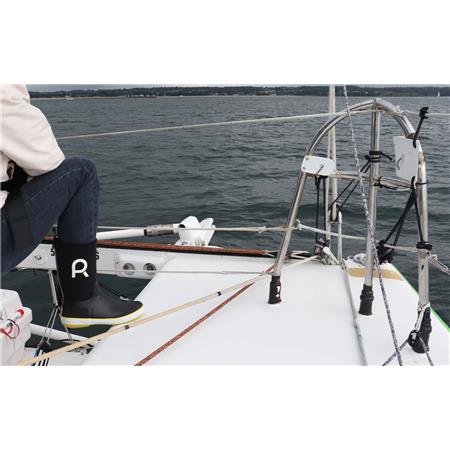 BOTAS MULHER - PRETO ROUCHETTE REGATE - NOIR