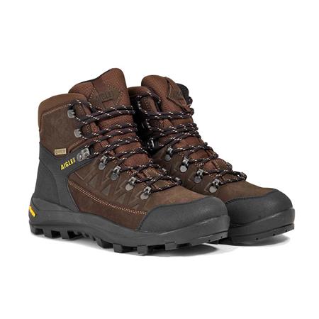 Botines Hombre Aigle Letrak Su Gtx - Marron