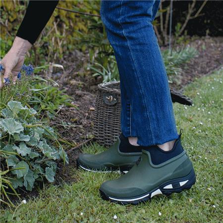 BOTINES PARA MUJER - CAQUI ROUCHETTE CLEAN LADY - KAKI