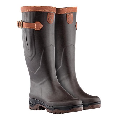 BOTTES DE CHASSE HOMME AIGLE PARCOURS 2 PF SIGNATURE - BRUN