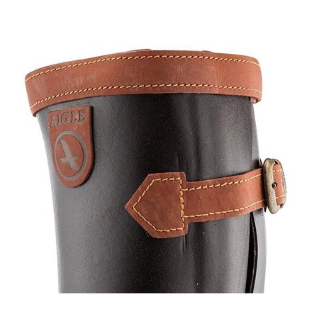 BOTTES DE CHASSE HOMME AIGLE PARCOURS 2 PF SIGNATURE - BRUN