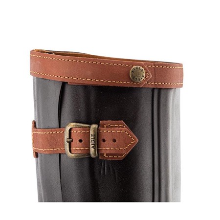 BOTTES DE CHASSE HOMME AIGLE PARCOURS 2 PF SIGNATURE - BRUN