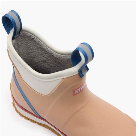 BOTTES FEMME XTRATUF WMNS ANKLE DECK BOOT ICE RUBBER - ROSE ACAJOU