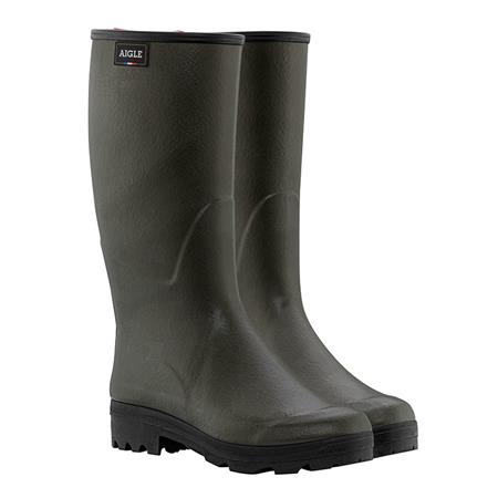 BOTTES HOMME AIGLE CHAMBORD NEOMESH - KAKI