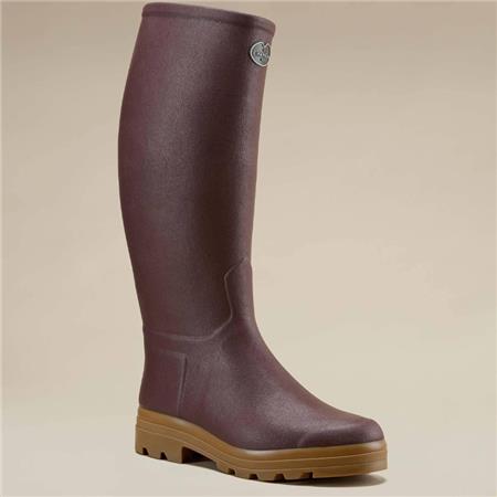 BOTTES HOMME LE CHAMEAU SAINT HUBERT - MARRON