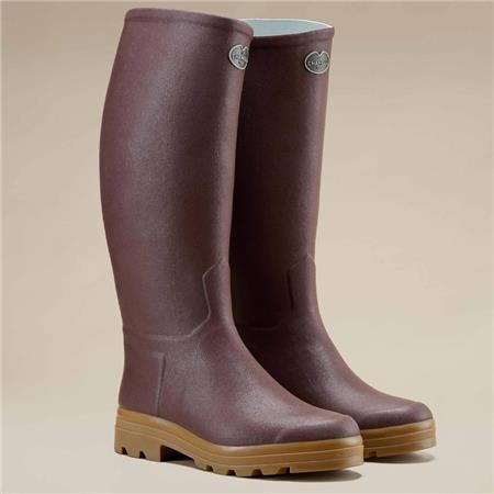 BOTTES HOMME LE CHAMEAU SAINT HUBERT - MARRON