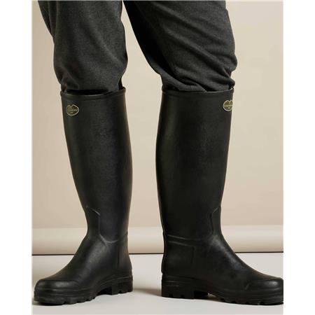 BOTTES HOMME LE CHAMEAU SAINT HUBERT - NOIR