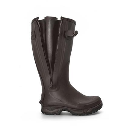 BOTTES HOMME ROUCHETTE VENEUR NEO ZIP - MARRON