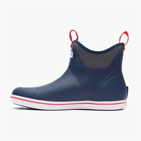 BOTTES HOMME XTRATUF ANKLE DECK BOOT - BLEU MARINE/ROUGE